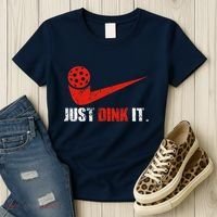Just Dink It Pickleball Player Fan Gift Women's T-Shirt thumb 3