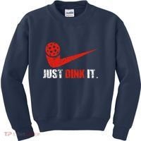 Just Dink It Pickleball Player Fan Gift Kids Sweatshirt thumb 0