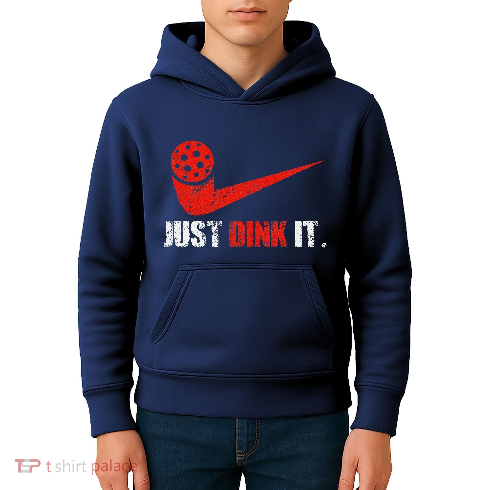 Just Dink It Pickleball Player Fan Gift Kids Hoodie