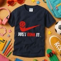 Just Dink It Pickleball Player Fan Gift Kids T-Shirt thumb 3