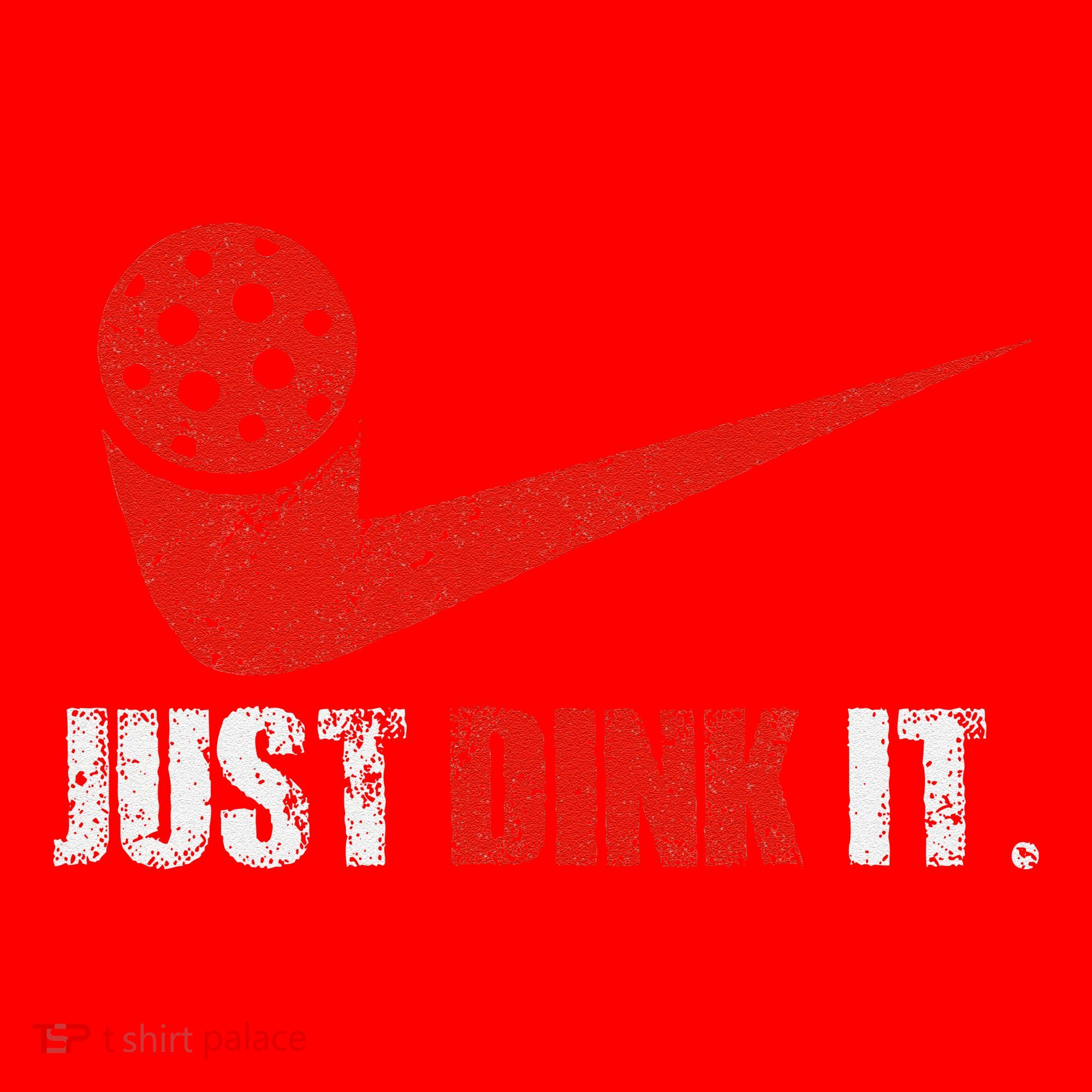 Just Dink It Pickleball Player Fan Gift Santa Hat