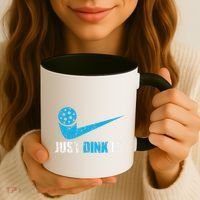 Just Dink It Pickleball Player Fan Gift Coffee Mug thumb 3