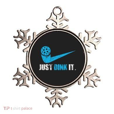 Just Dink It Pickleball Player Fan Gift Ornament
