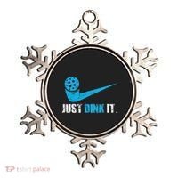 Just Dink It Pickleball Player Fan Gift Ornament thumb 0