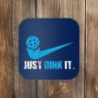 Just Dink It Pickleball Player Fan Gift Coaster thumb 0