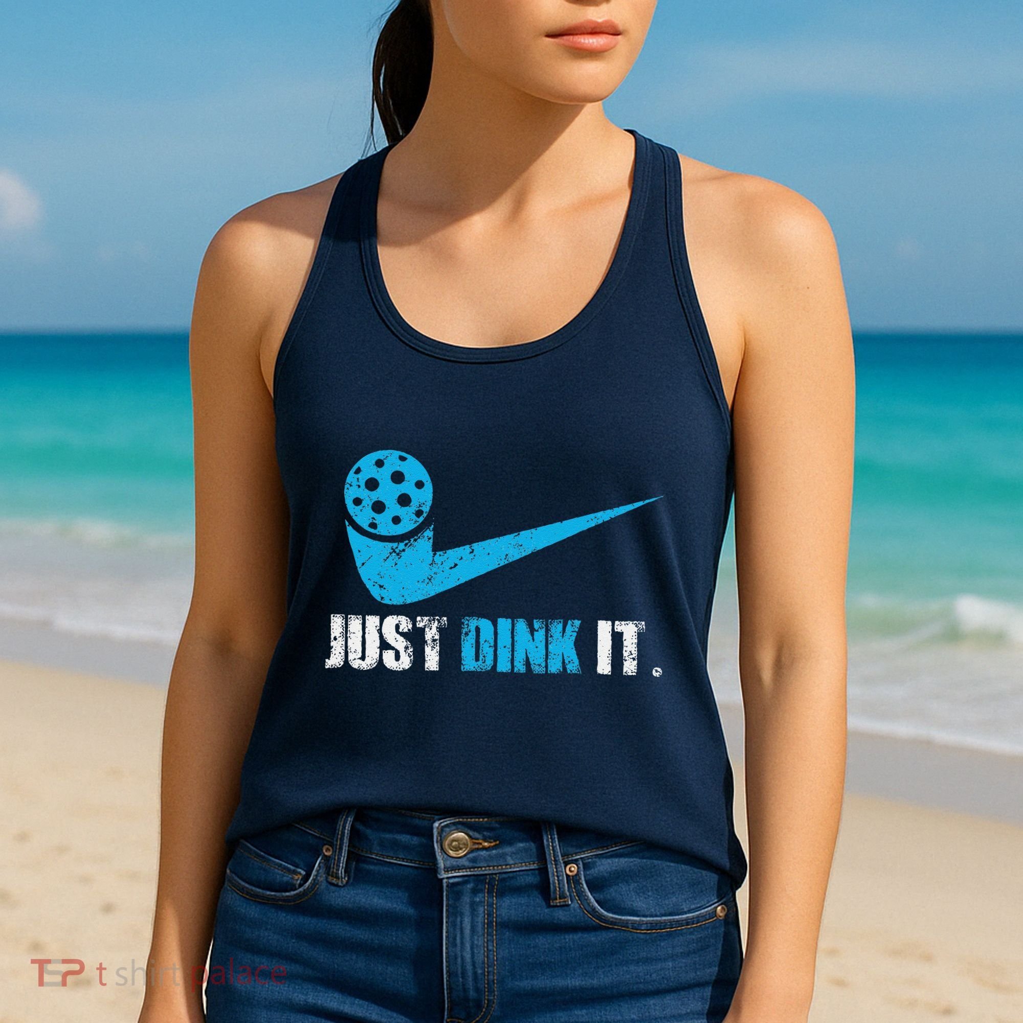 Just Dink It Pickleball Player Fan Gift Women's Tank Top