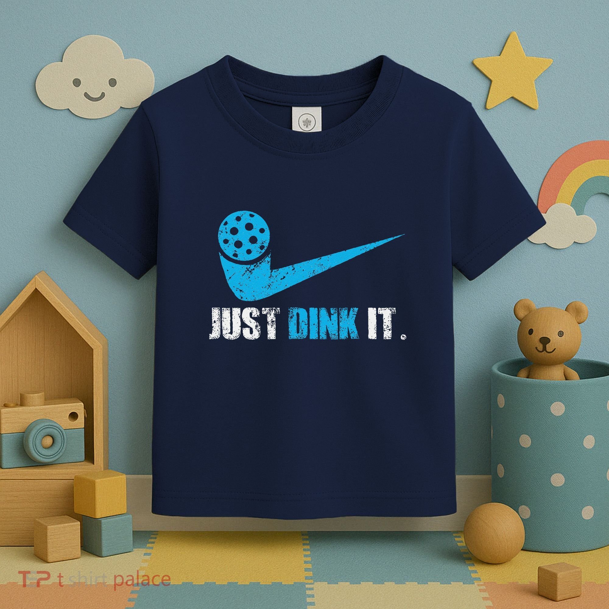 Just Dink It Pickleball Player Fan Gift Toddler T-Shirt