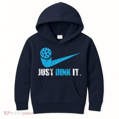 Just Dink It Pickleball Player Fan Gift Kids Hoodie