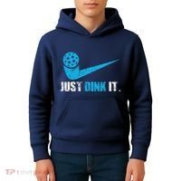 Just Dink It Pickleball Player Fan Gift Kids Hoodie thumb 4