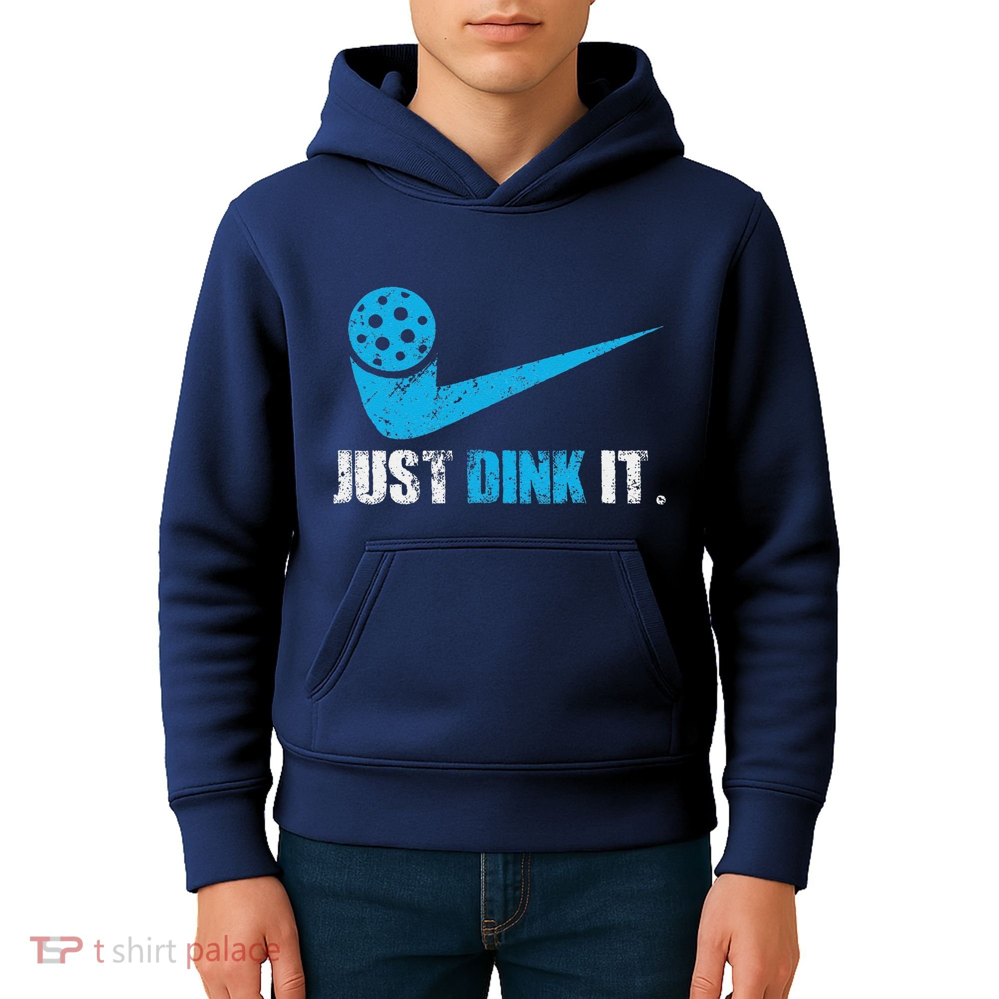 Just Dink It Pickleball Player Fan Gift Kids Hoodie
