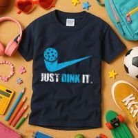 Just Dink It Pickleball Player Fan Gift Kids T-Shirt thumb 3
