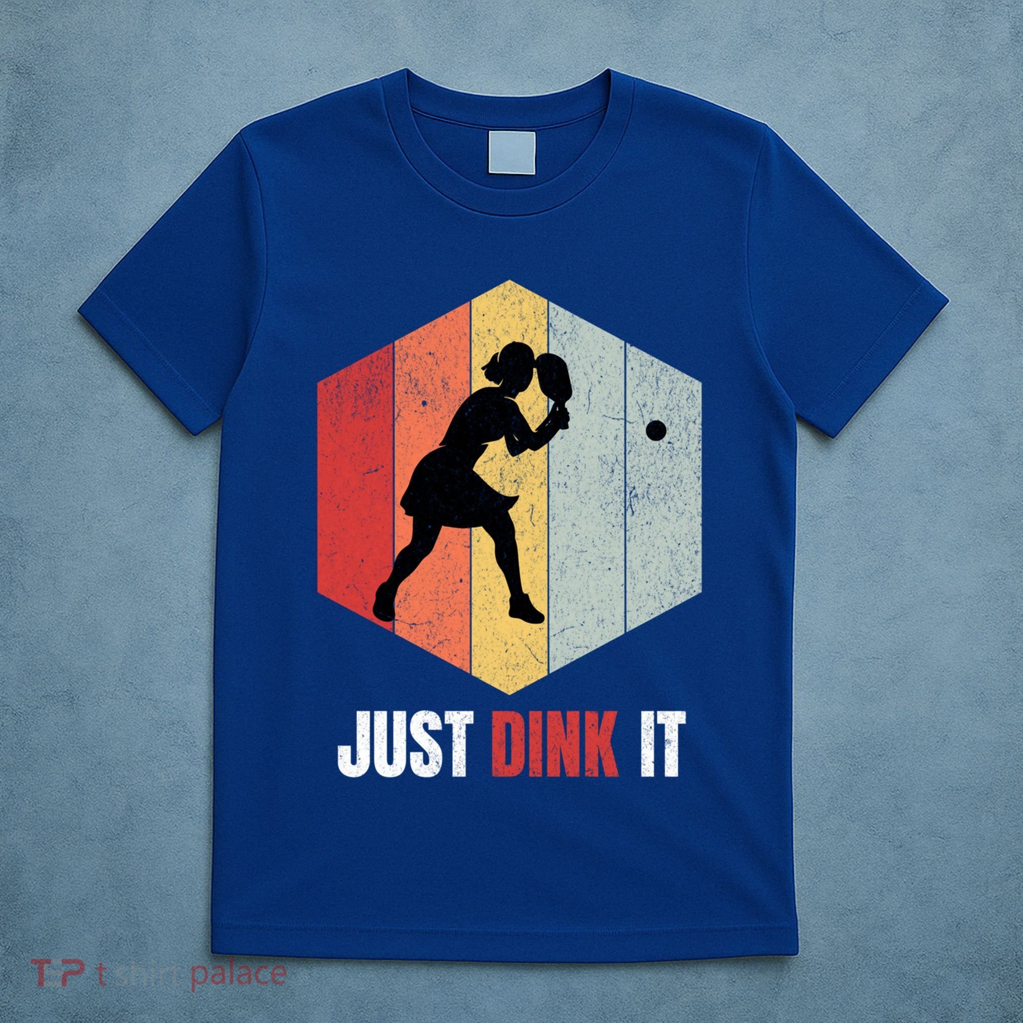 Just Dink It Vintage Pickle Ball And Pickleball Fan Gift T-Shirt