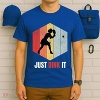 Just Dink It Vintage Pickle Ball And Pickleball Fan Gift T-Shirt thumb 6