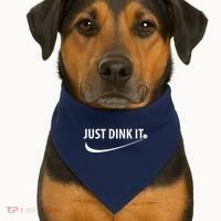 Just Dink It Pickleball USA-Made Doggie Bandana thumb 1