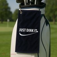 Just Dink It Pickleball Golf Towel thumb 2