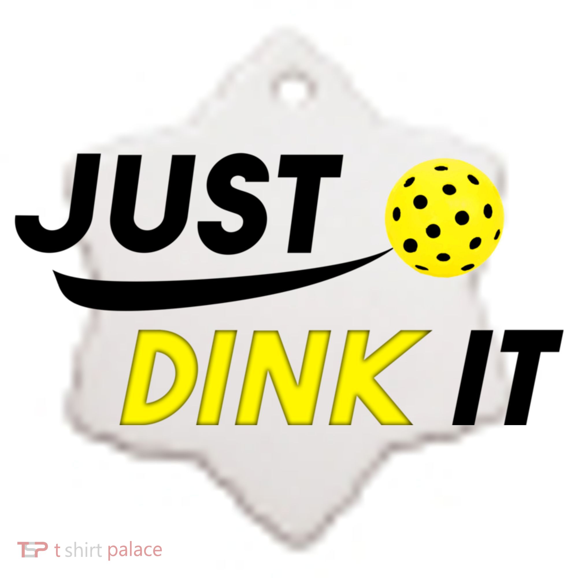 Just Dink It Pickleball Ceramic Ornament