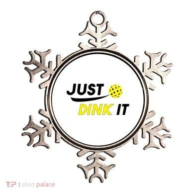Just Dink It Pickleball Ornament