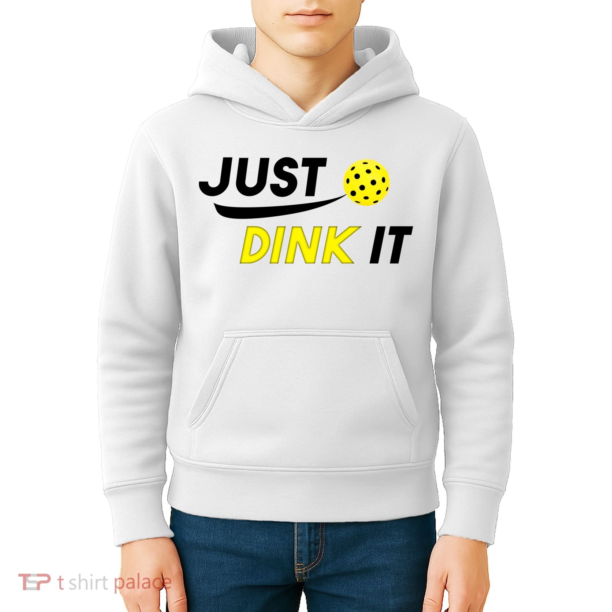 Just Dink It Pickleball Kids Hoodie