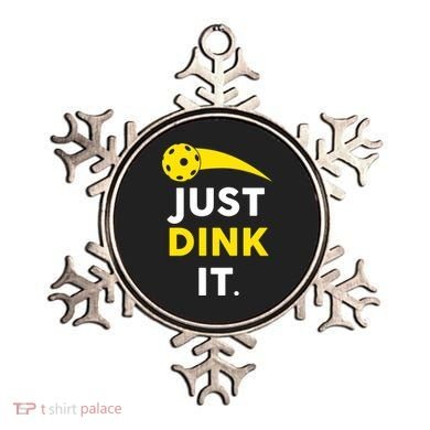 Just Dink It Funny Pickleball Ornament