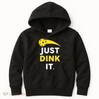 Just Dink It Funny Pickleball Kids Hoodie thumb 0