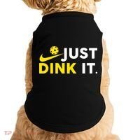 Just Dink It Funny Pickleball Play Pickle Ball Doggie Tank thumb 0