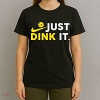 Just Dink It Funny Pickleball Play Pickle Ball T-Shirt thumb 4