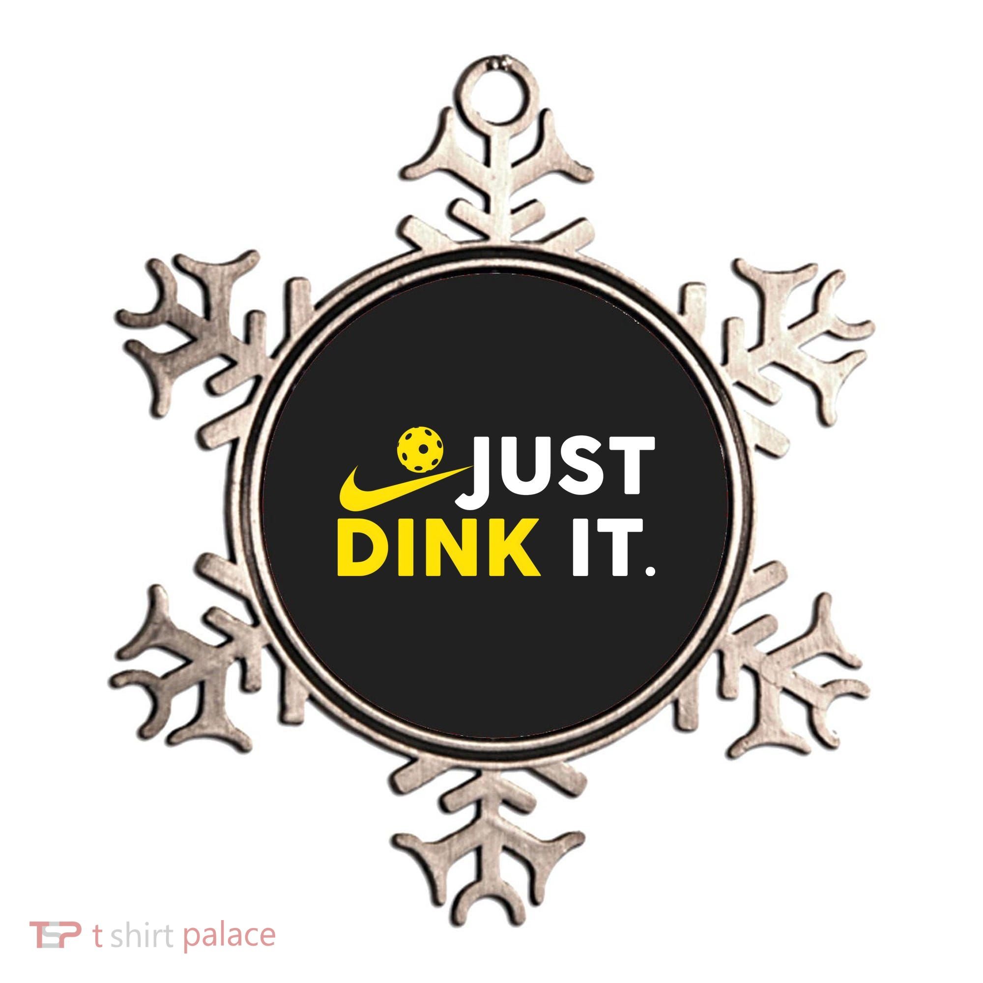 Just Dink It Funny Pickleball Play Pickle Ball Ornament