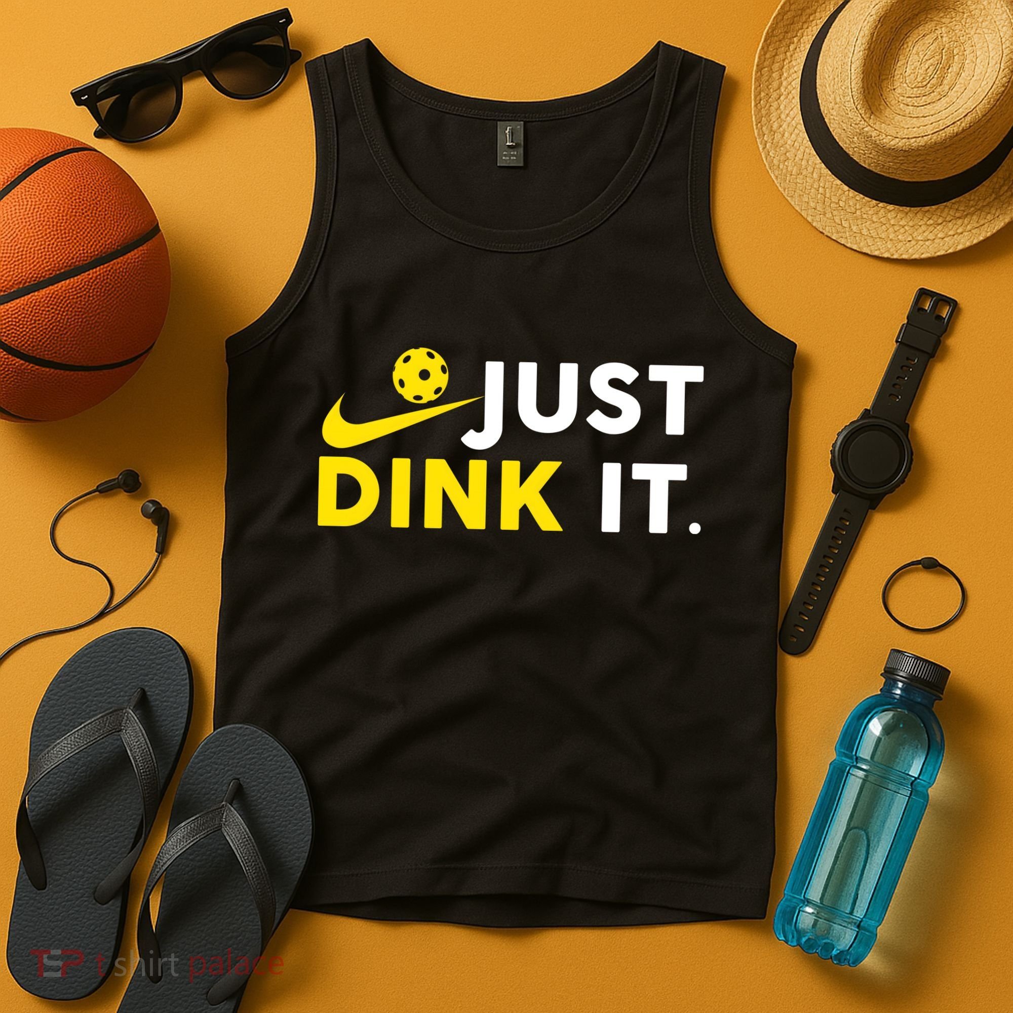 Just Dink It Funny Pickleball Play Pickle Ball Tank Top