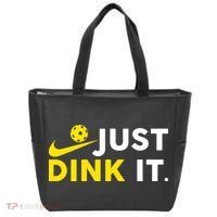 Just Dink It Funny Pickleball Play Pickle Ball Tote Bag thumb 0