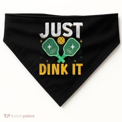 Just Dink It Pickleball USA-Made Doggie Bandana