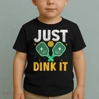 Just Dink It Pickleball Toddler T-Shirt thumb 2