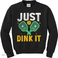 Just Dink It Pickleball Kids Sweatshirt thumb 0