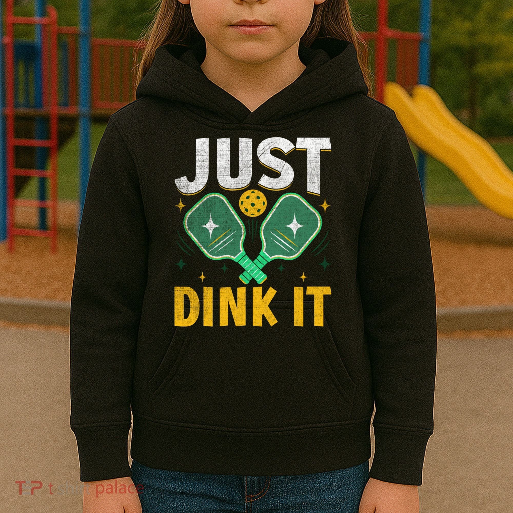 Just Dink It Pickleball Kids Hoodie