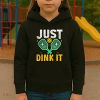 Just Dink It Pickleball Kids Hoodie thumb 3