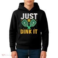 Just Dink It Pickleball Kids Hoodie thumb 4