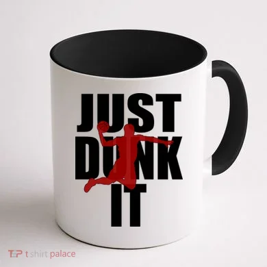 Just Dunk It Coffee Mug back