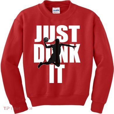 Just Dunk It Kids Sweatshirt