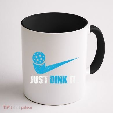 Just Dink It Pickleball Player Fan Gift Coffee Mug back