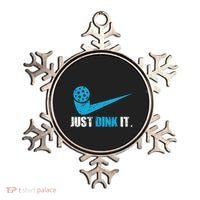 Just Dink It Pickleball Player Fan Gift Ornament thumb 0