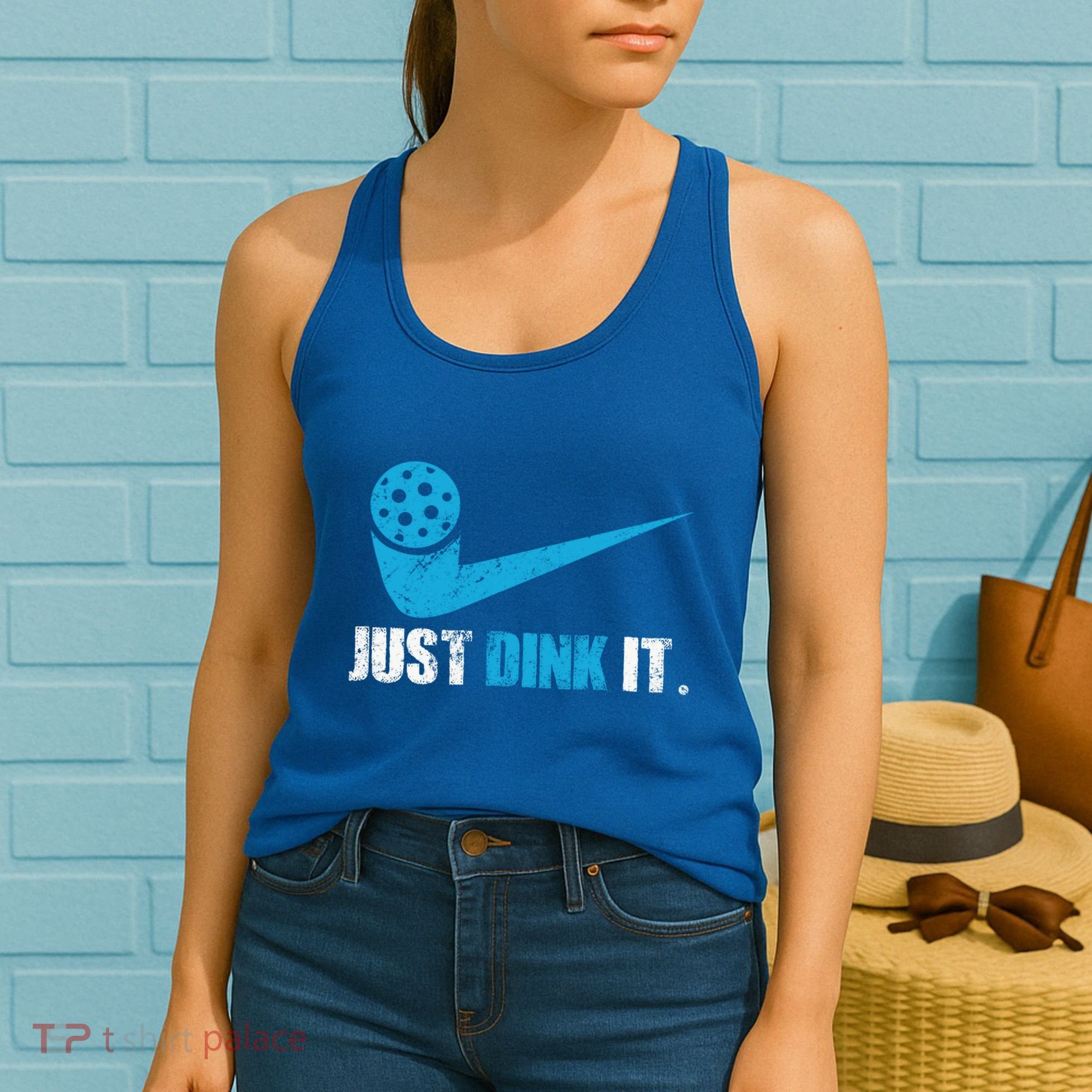 Just Dink It Pickleball Player Fan Gift Women's Tank Top