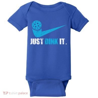 Just Dink It Pickleball Player Fan Gift Baby Bodysuit