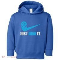 Just Dink It Pickleball Player Fan Gift Toddler Hoodie thumb 0