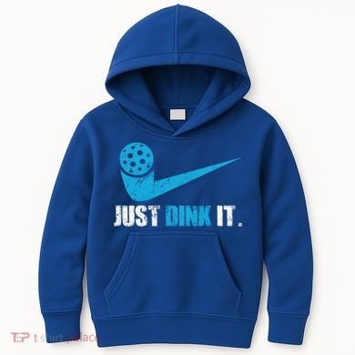 Just Dink It Pickleball Player Fan Gift Kids Hoodie
