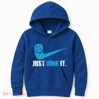 Just Dink It Pickleball Player Fan Gift Kids Hoodie thumb 0