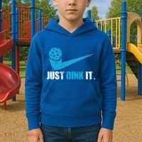 Just Dink It Pickleball Player Fan Gift Kids Hoodie thumb 2