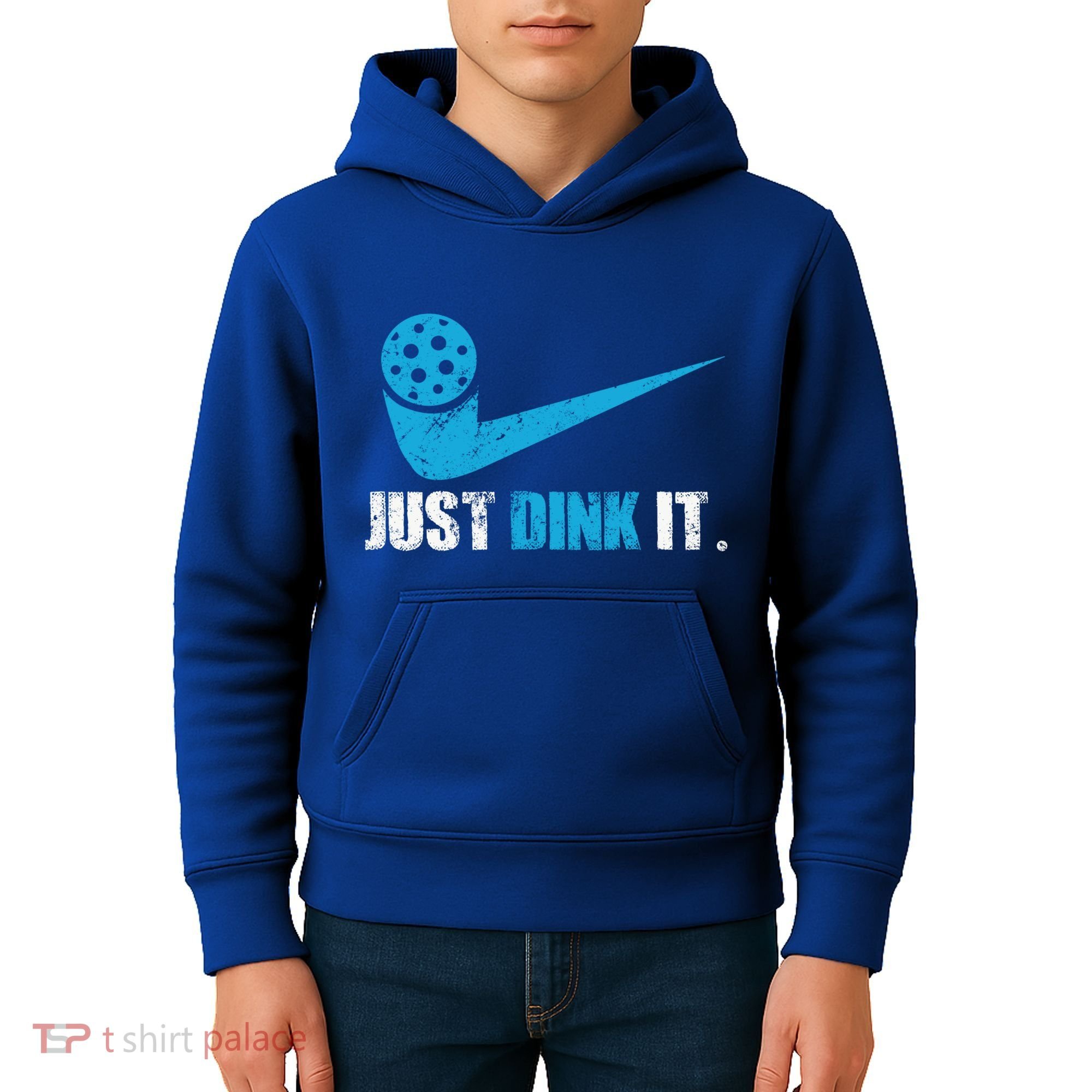 Just Dink It Pickleball Player Fan Gift Kids Hoodie