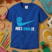 Just Dink It Pickleball Player Fan Gift Kids T-Shirt thumb 3