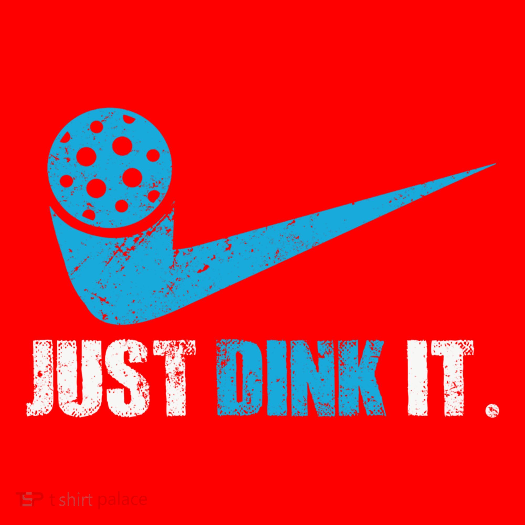 Just Dink It Pickleball Player Fan Gift Santa Hat