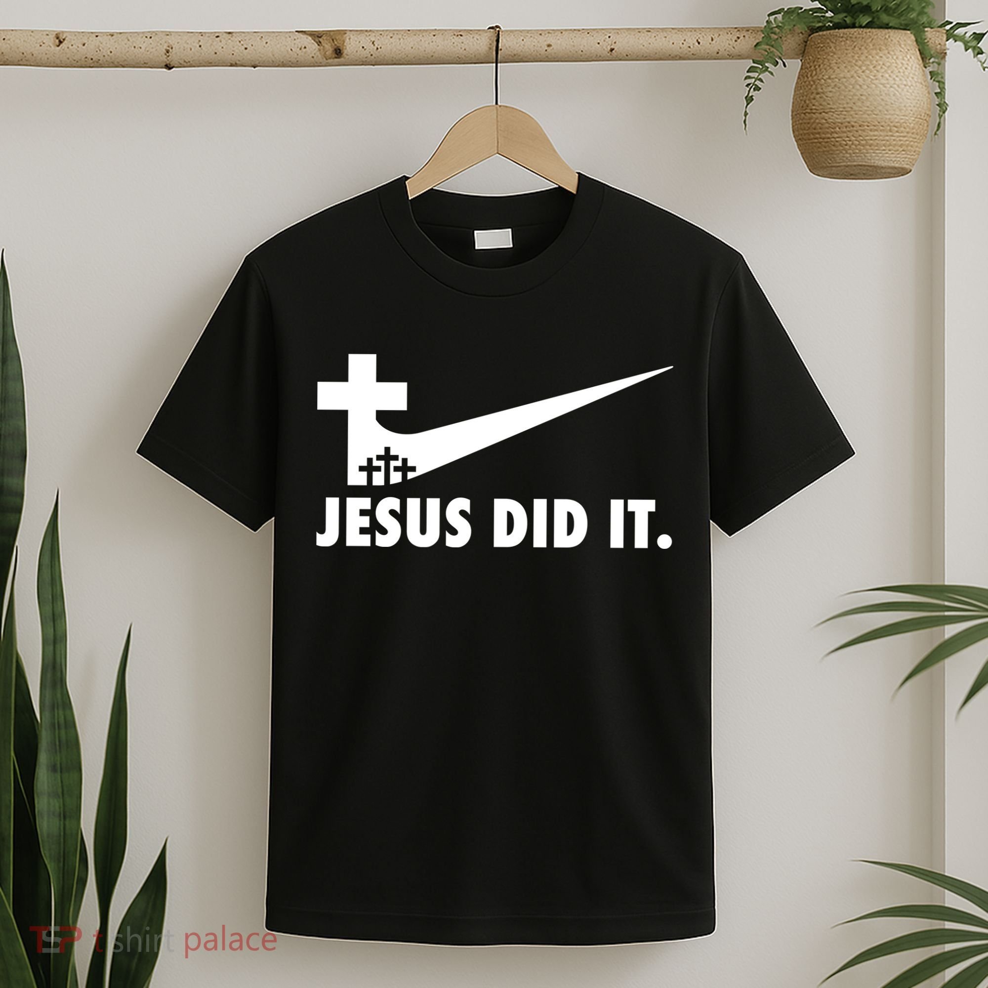 Jesus Did It Cross T-Shirt
