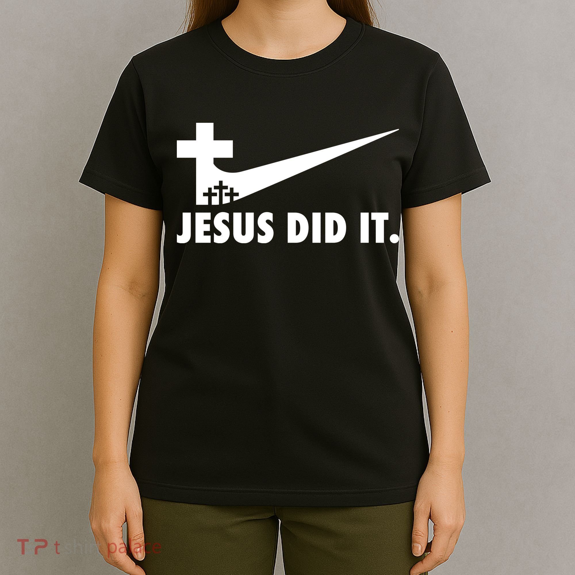 Jesus Did It Cross T-Shirt